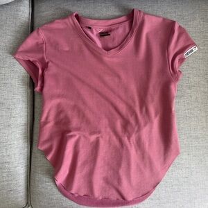Gymshark Pink Short Sleeve Top XS